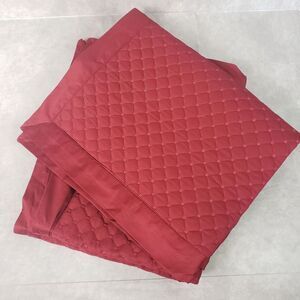Charter Club Damask Cotton Diamond Quilted Standard Sham Set of 2 Red